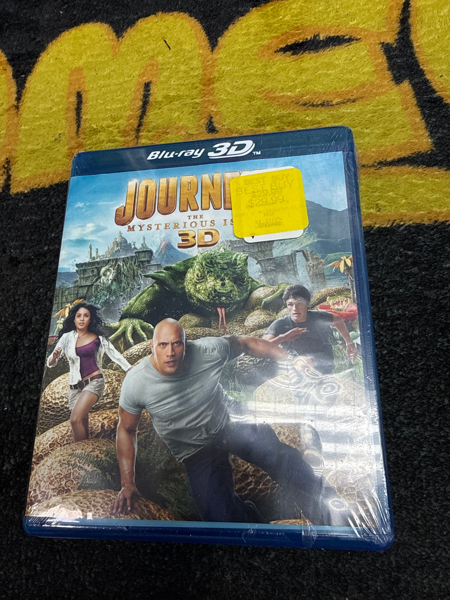 Journey 2 The Mysterious Island 3D Blu Ray + Blu Ray (New)