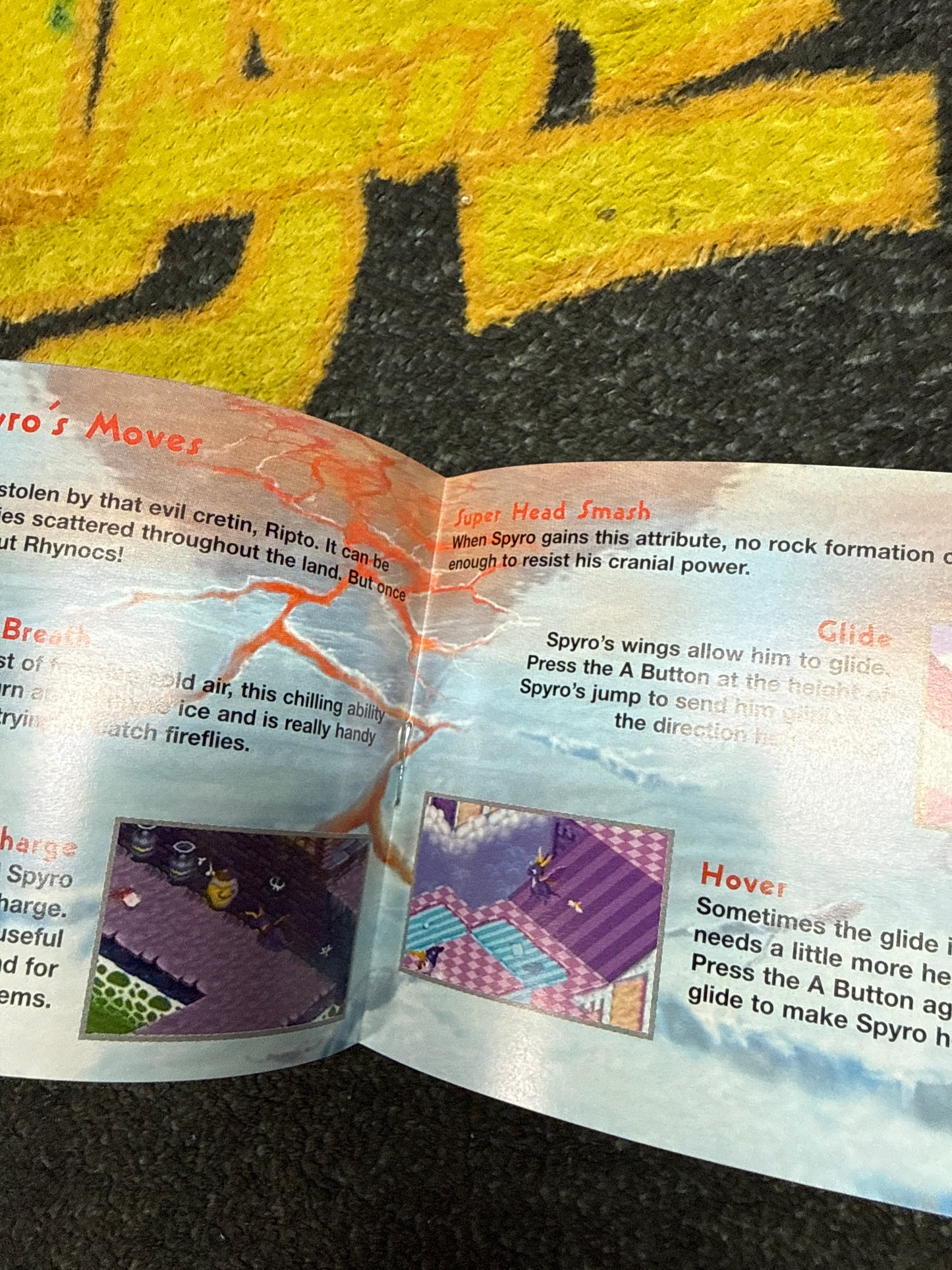 Spyro 2 Season of Flame INSTRUCTIONS ONLY for Nintendo Gameboy Advance (Used)