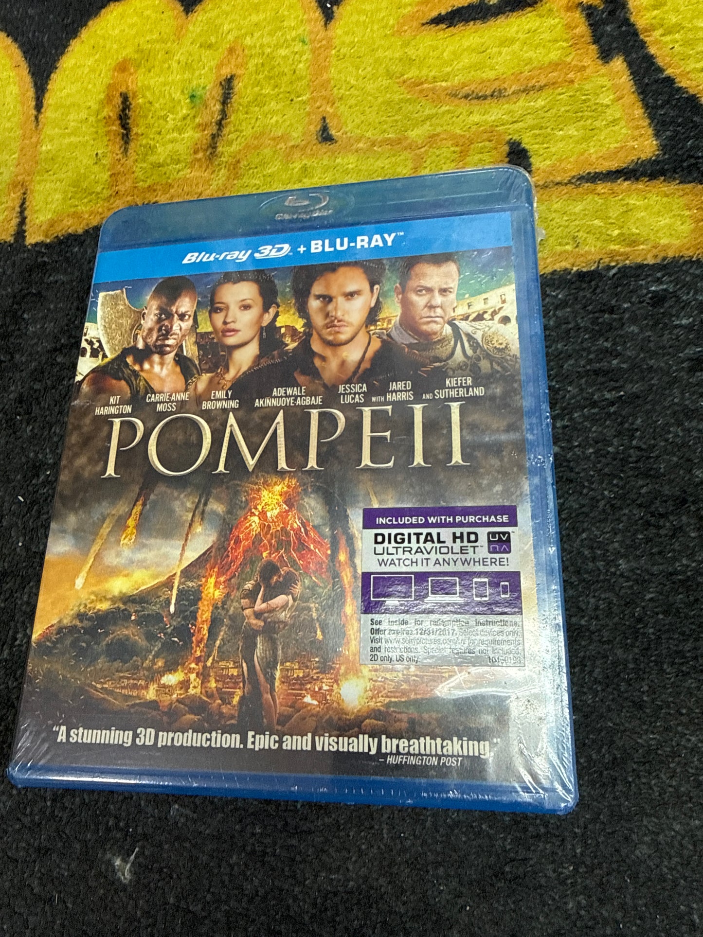 Pompeii 3D Blu Ray + Blu Ray (New)
