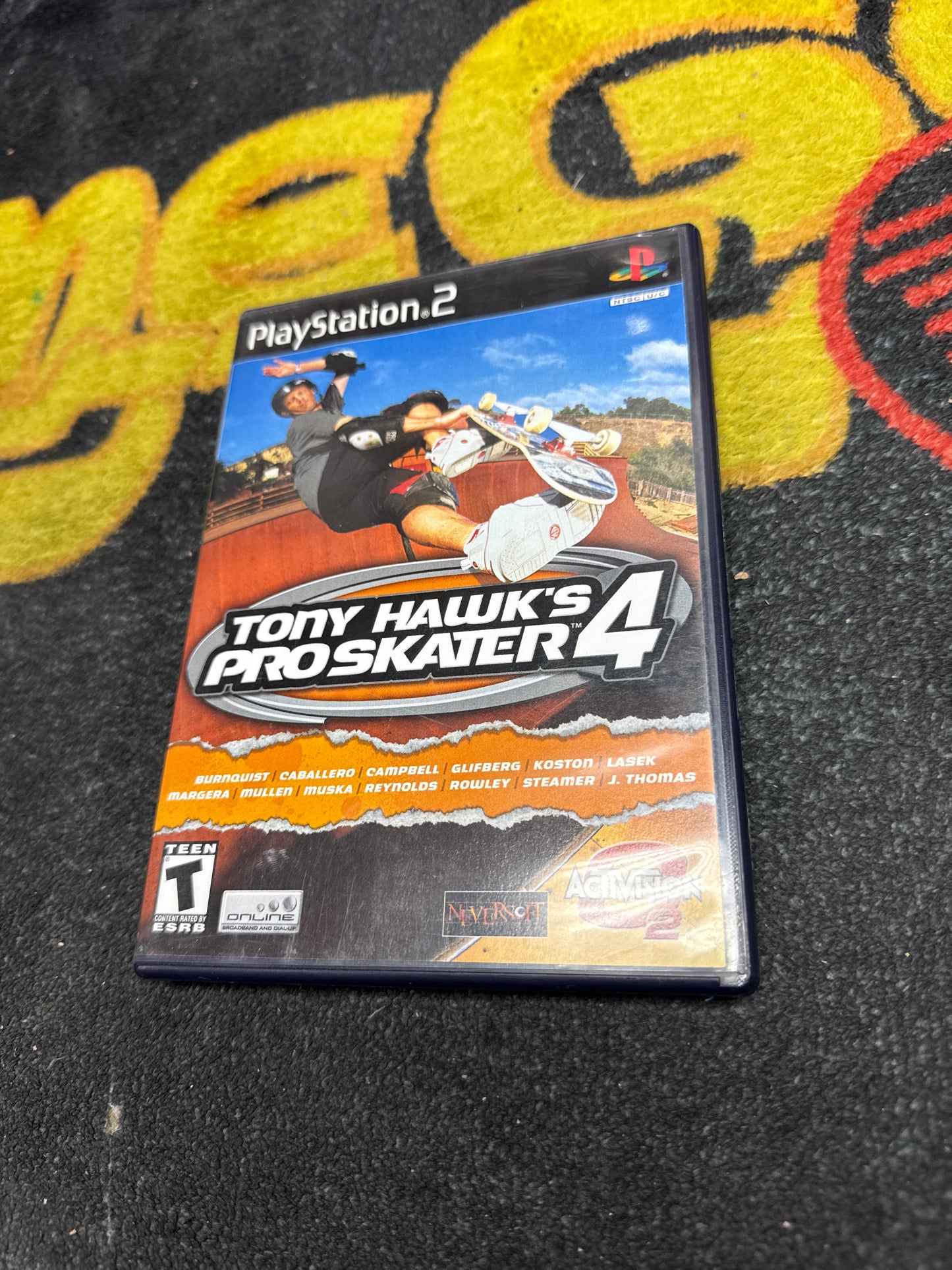 Tony Hawk’s Pro Skater 4 for Sony PlayStation 2 (Used)