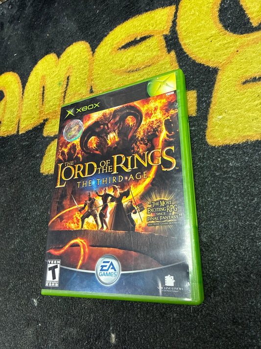 Lord of the Rings The Third Age for Microsoft Xbox (Used)