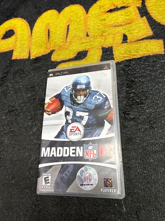 Madden 07 for Sony PSP (Used)
