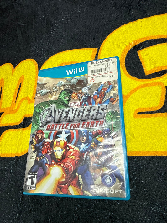 Avengers Battle for Earth for Nintendo WiiU (Used)