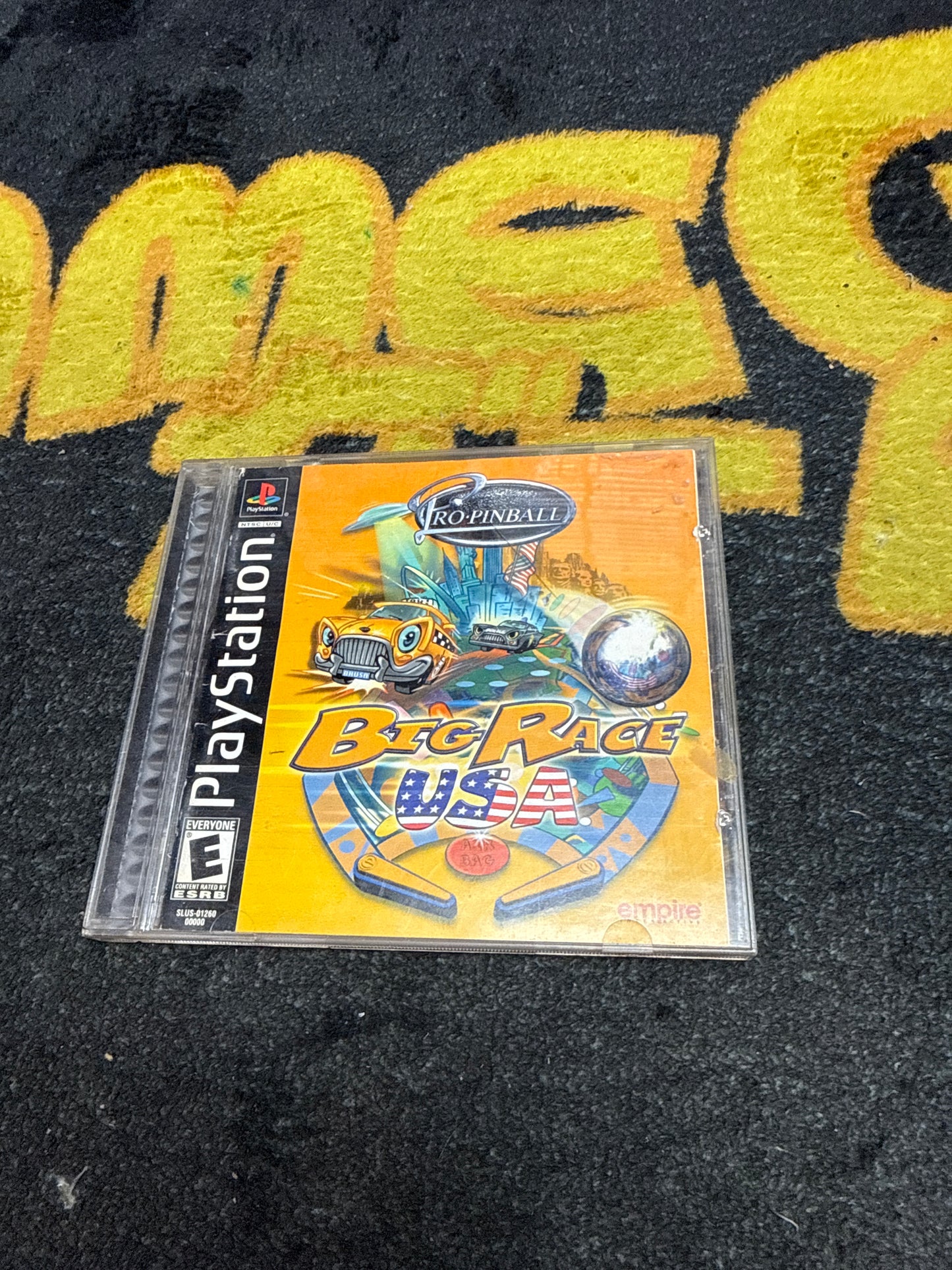 Pro Pinball Big Race USA for Sony PlayStation (Used)