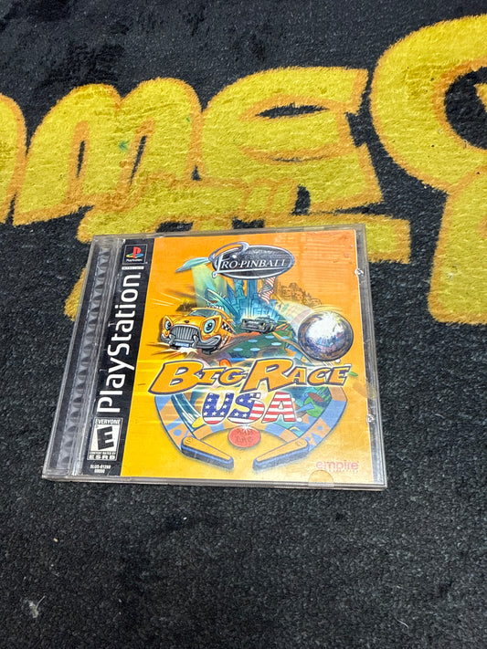 Pro Pinball Big Race USA for Sony PlayStation (Used)