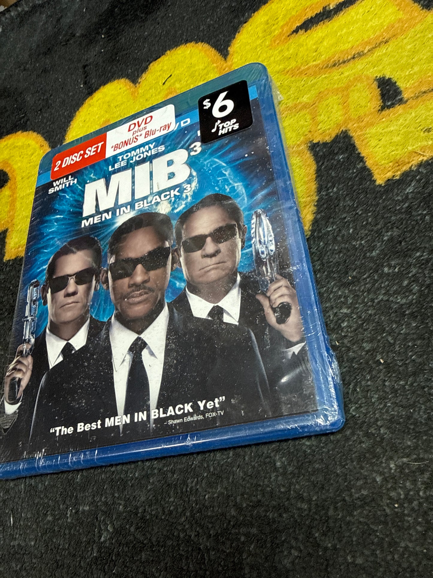 Men in Black MIB 3 Blu Ray + DVD