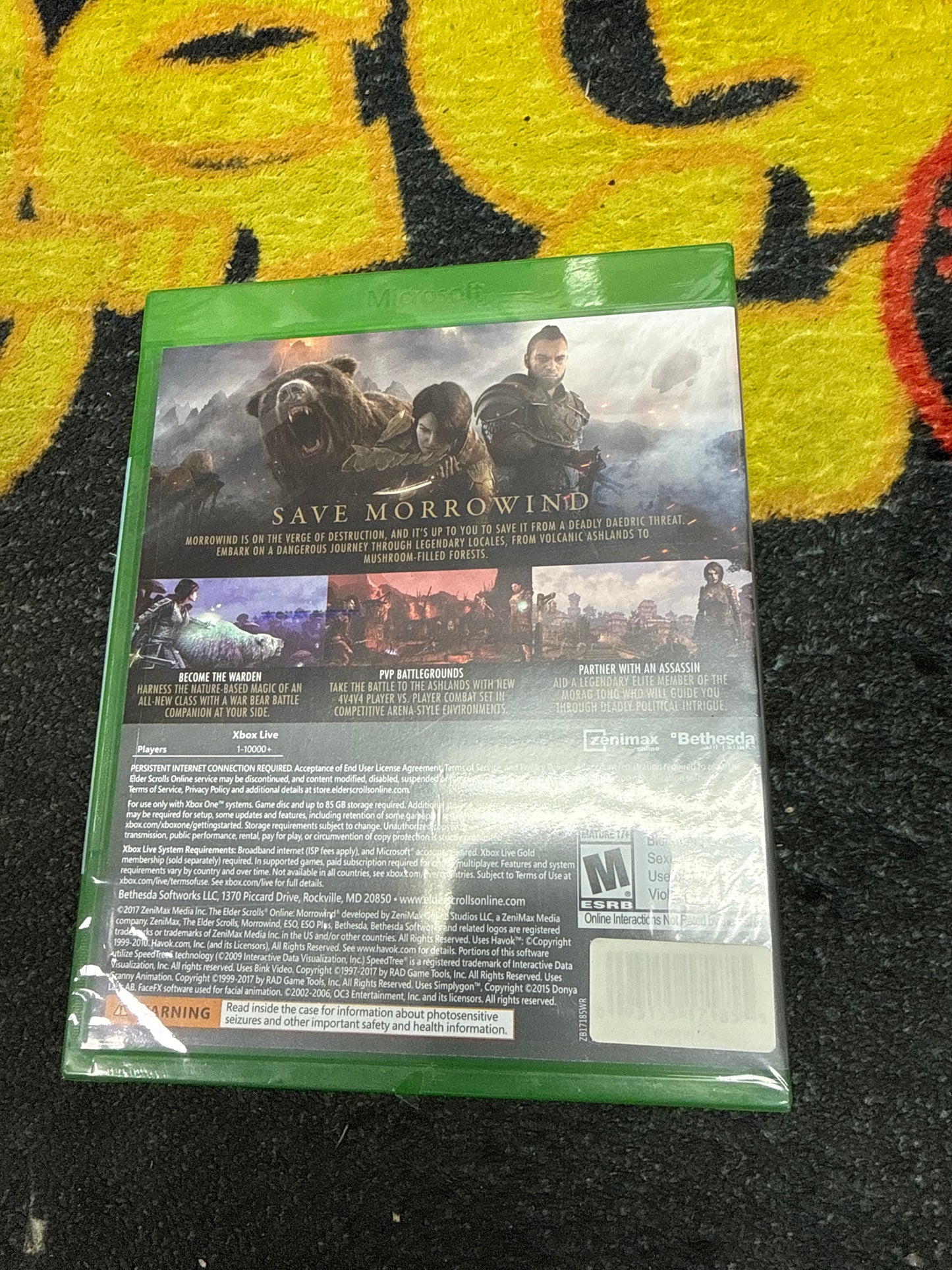 Elder Scrolls Online Morrowind for Microsoft Xbox One (New)