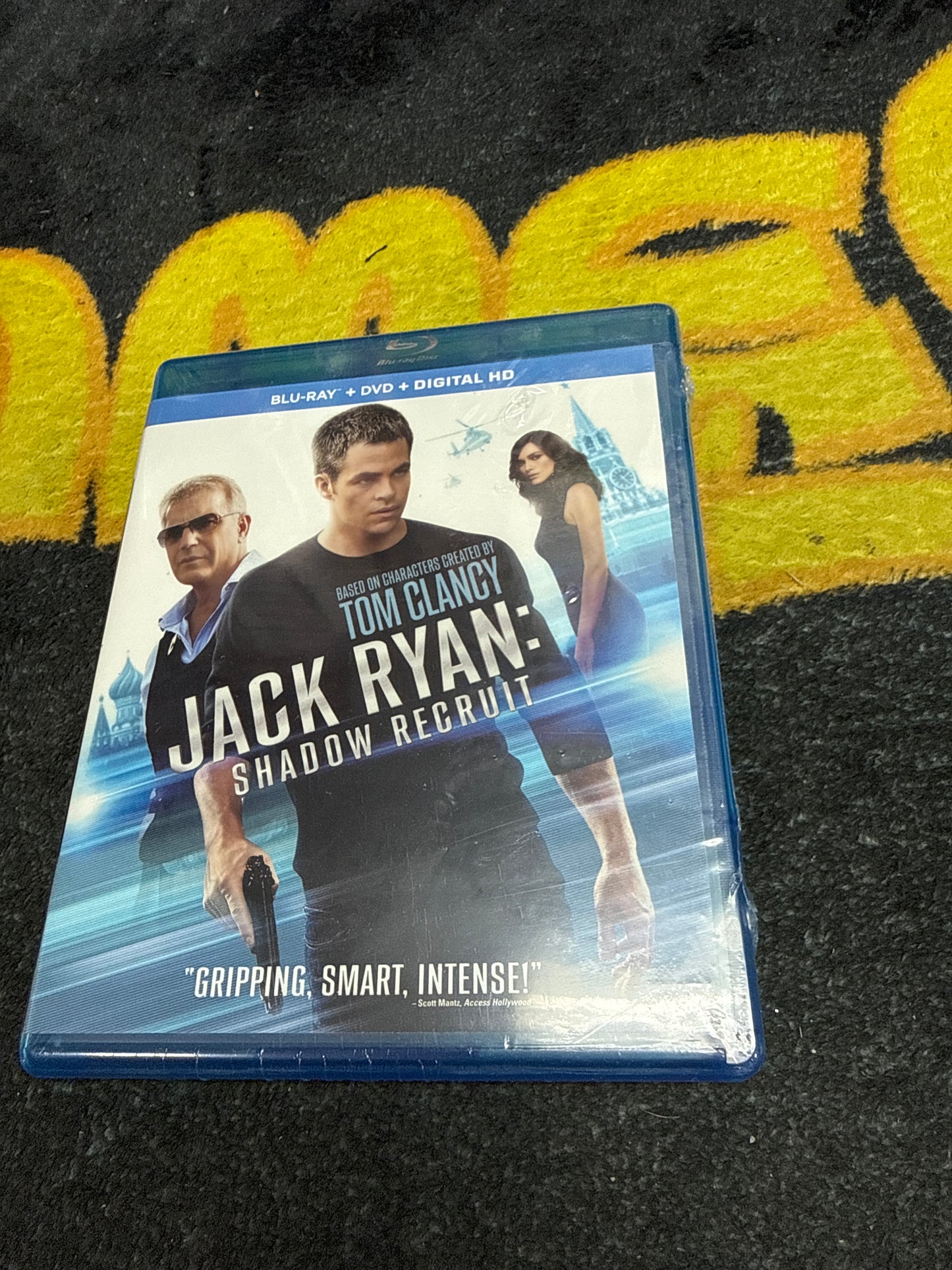 Jack Ryan Shadow Recruit Blu Ray (New)