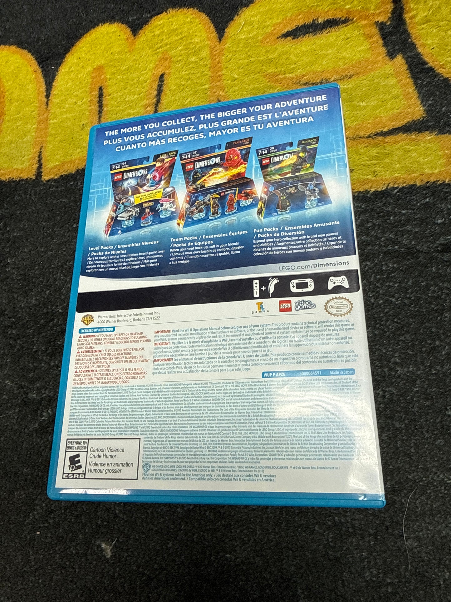 Lego Dimensions for Nintendo WiiU (Used)