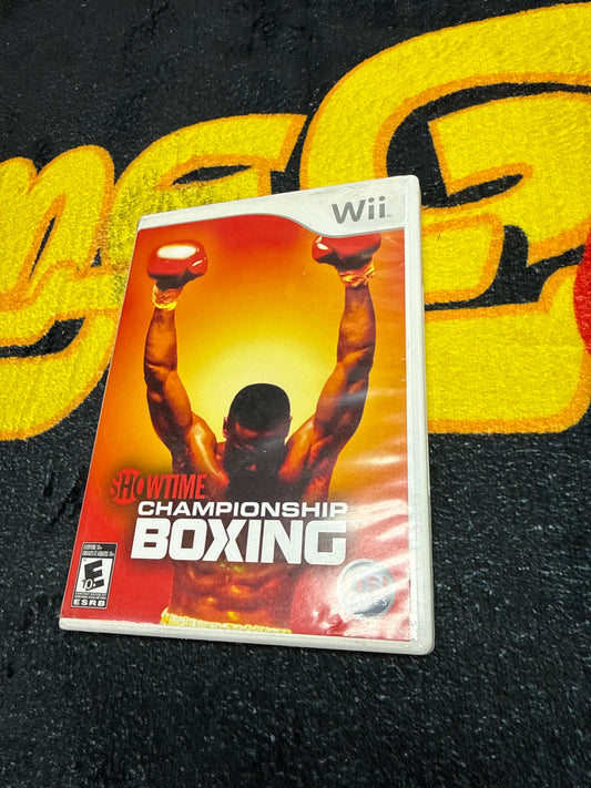 Showtime Championship Boxing for Nintendo Wii (Used)