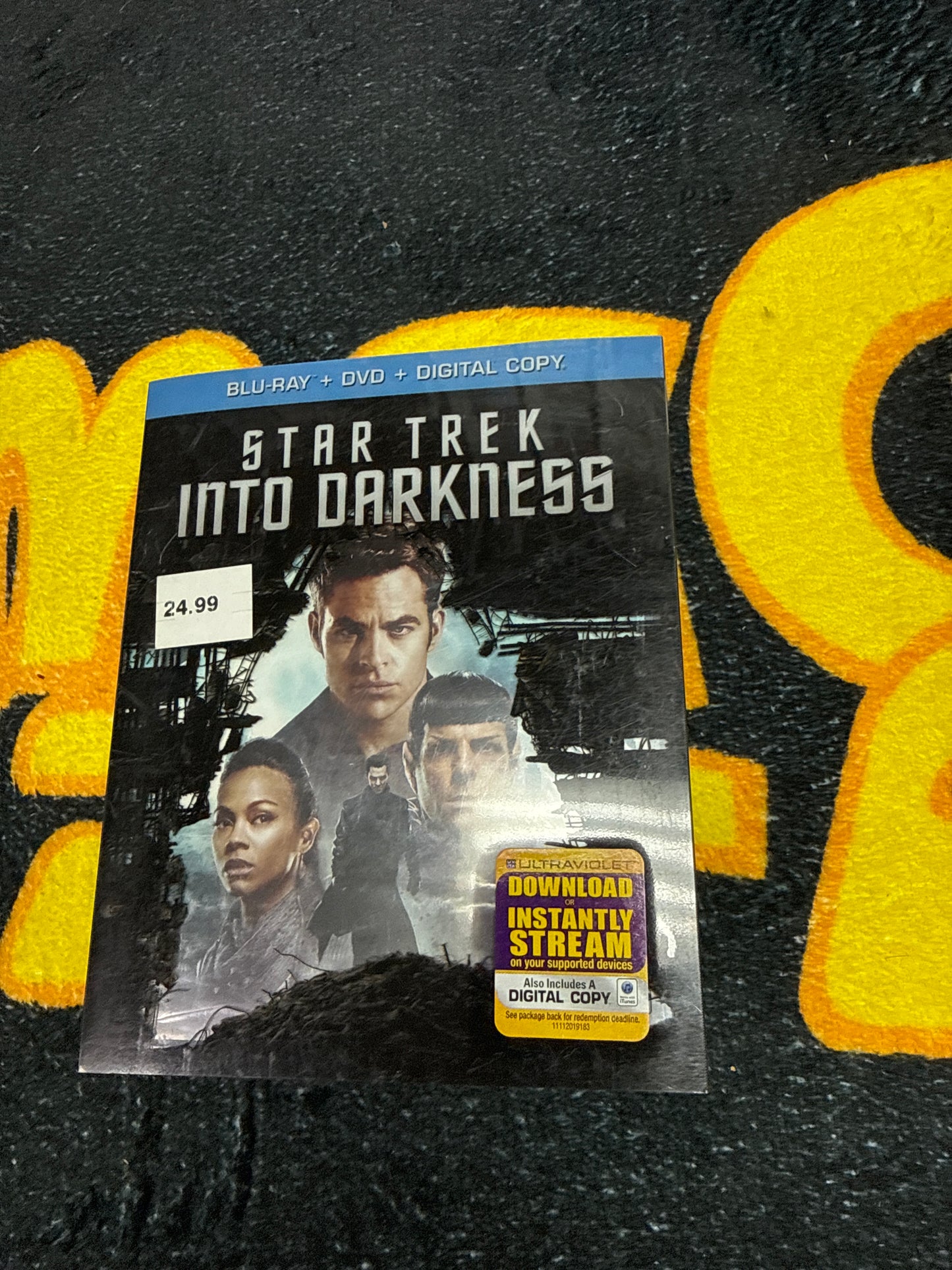 Star Trek Into Darkness with Slip Cover Blu Ray + DVD (New)