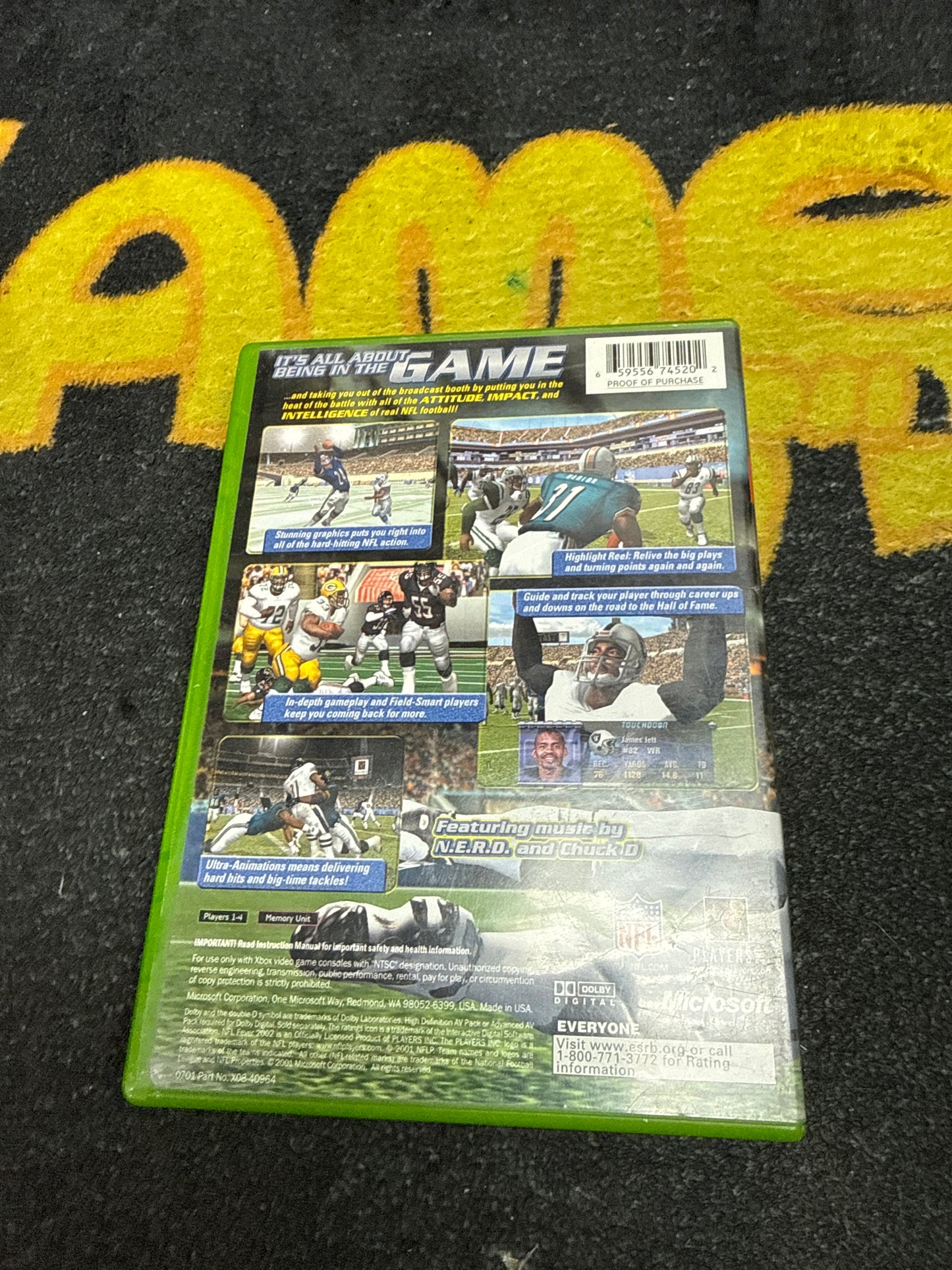 NFL Fever 2002 for Microsoft Xbox (Used)