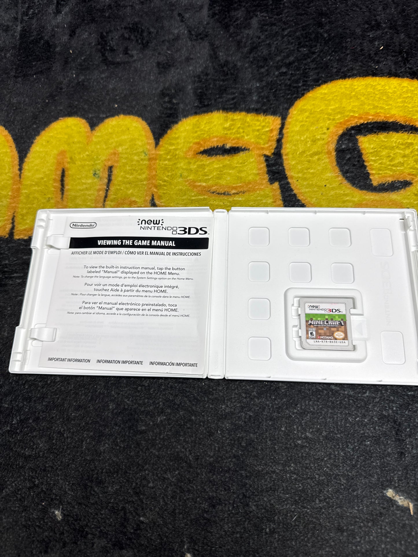 Minecraft for NEW Nintendo 3DS (Used)