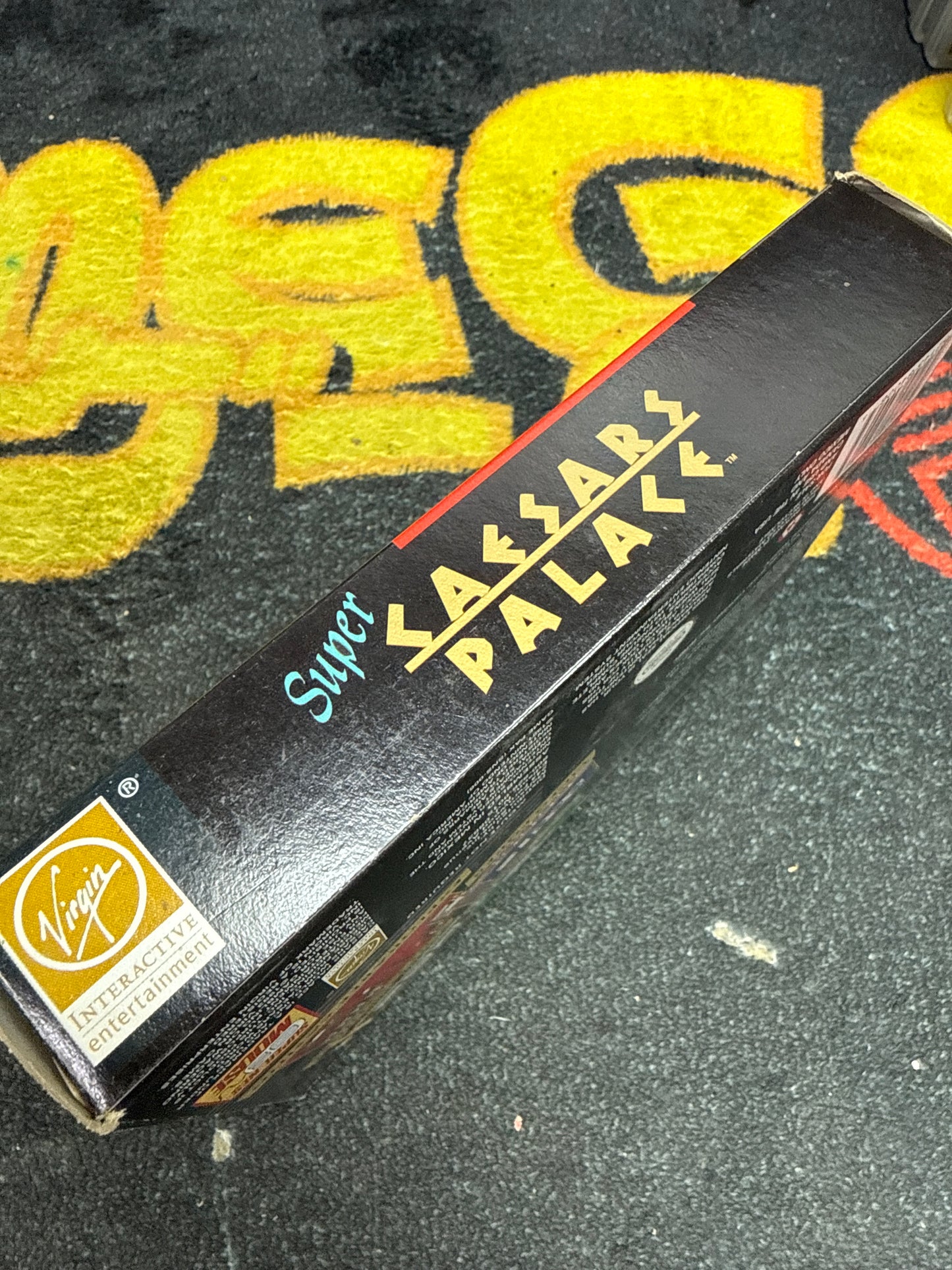 Super Caesar’s Palace for Super Nintendo SNES (Used)