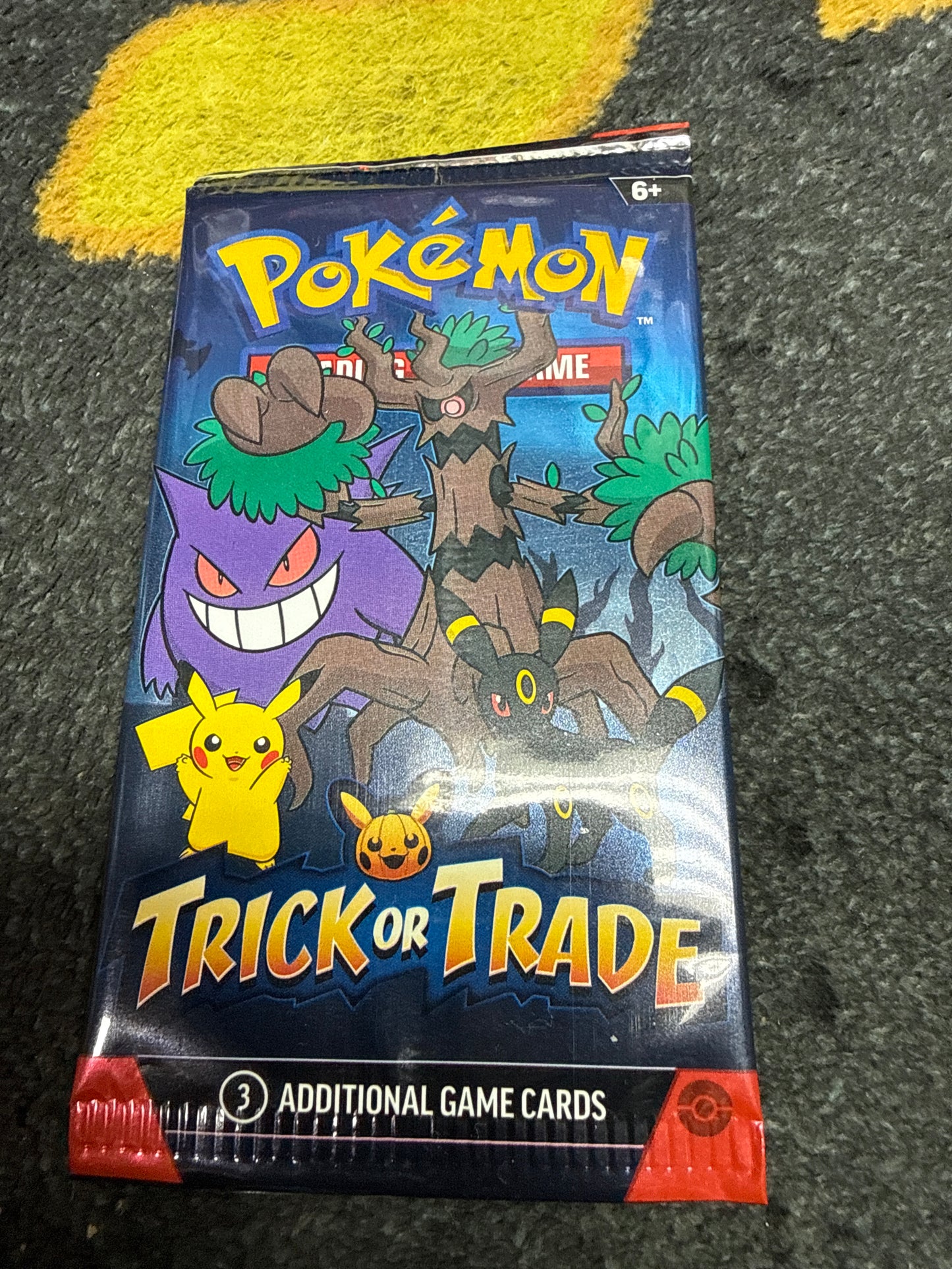 Pokemon Trading Cards Trick or Trade 2024 Pack of 3 (New)