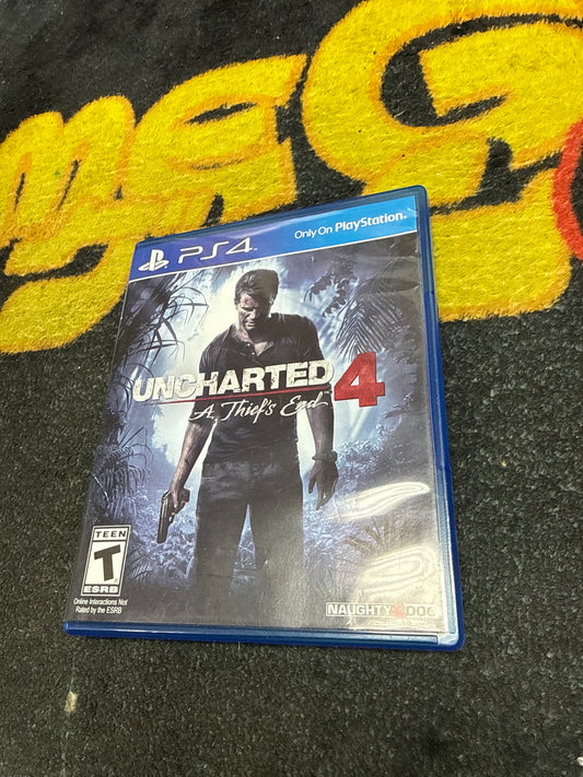 Uncharted 4 A Thief’s End for Sony PlayStation 4 (Used)