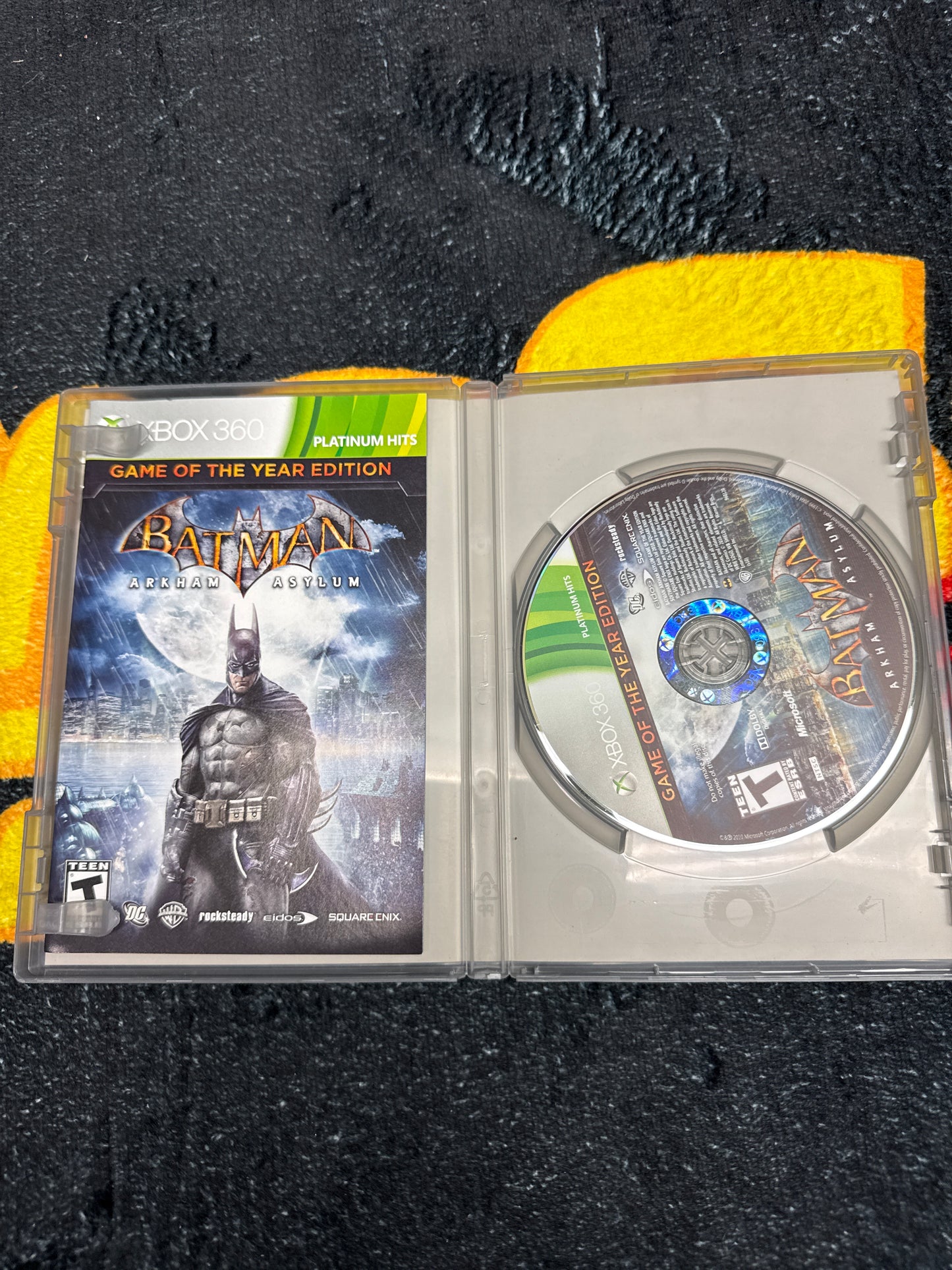 Batman Arkham Asylum Game of the Year (Platinum Hits) for Microsoft Xbox 360 (Used)