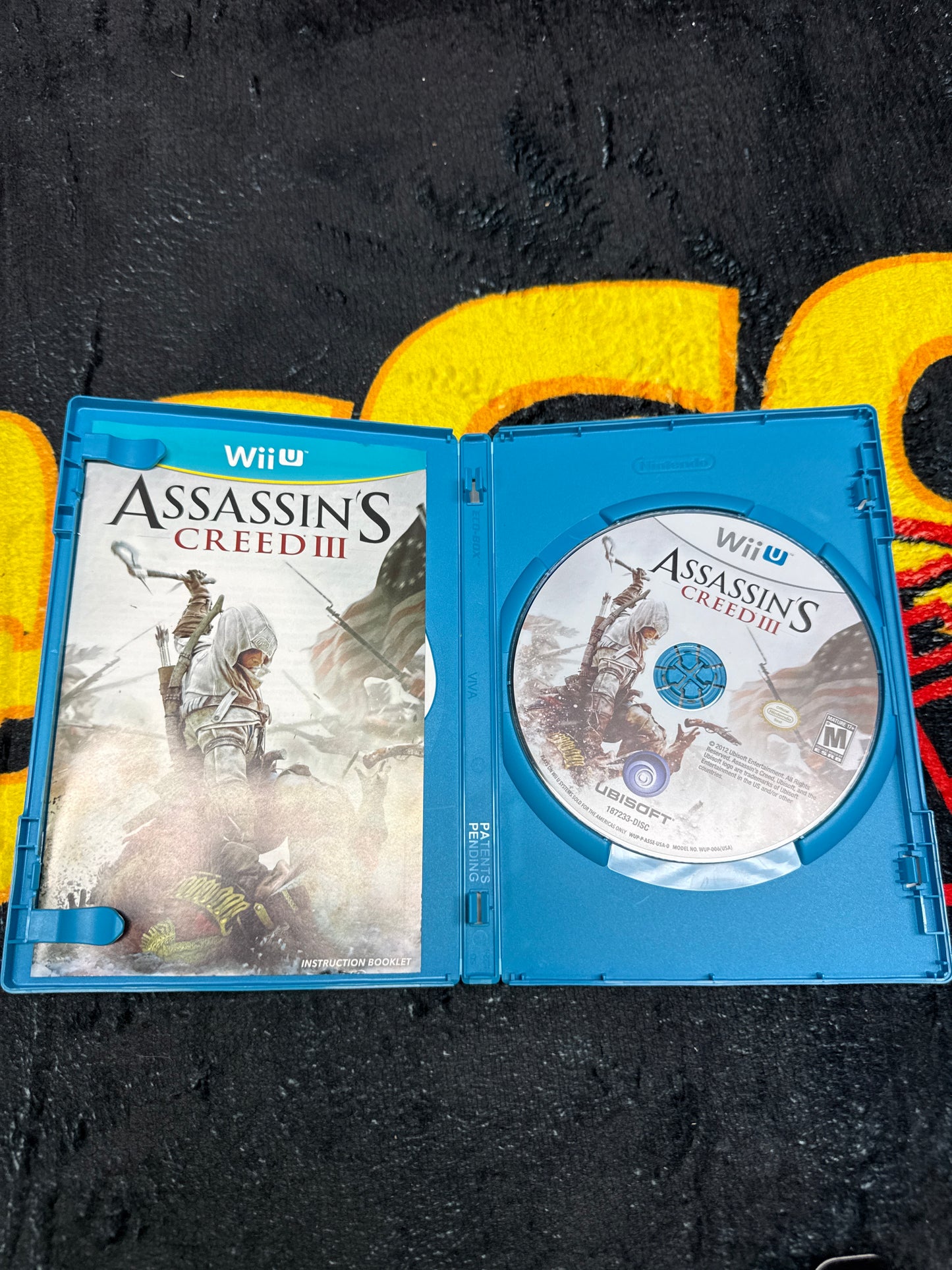 Assassins Creed III for Nintendo WiiU (Used)