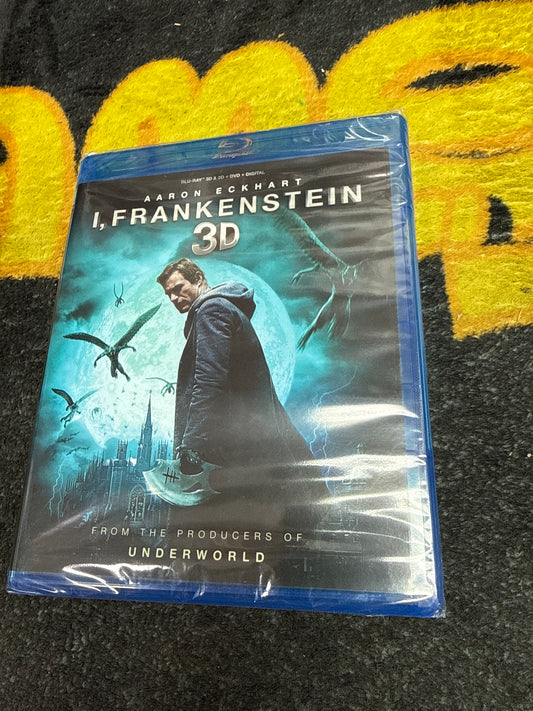 I, Frankenstein 3D Blu Ray + Blu Ray + Digital (New)