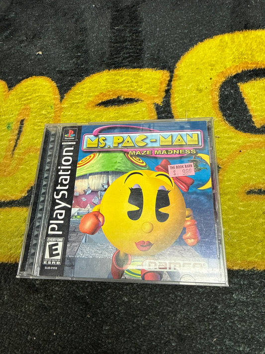 Ms. Pac-Man Maze Madness for Sony PlayStation (Used)