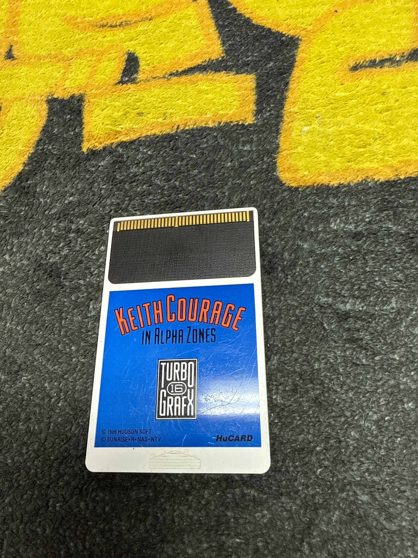 Keith Courage in Alpha Zones for Turbografx 16 (Used)