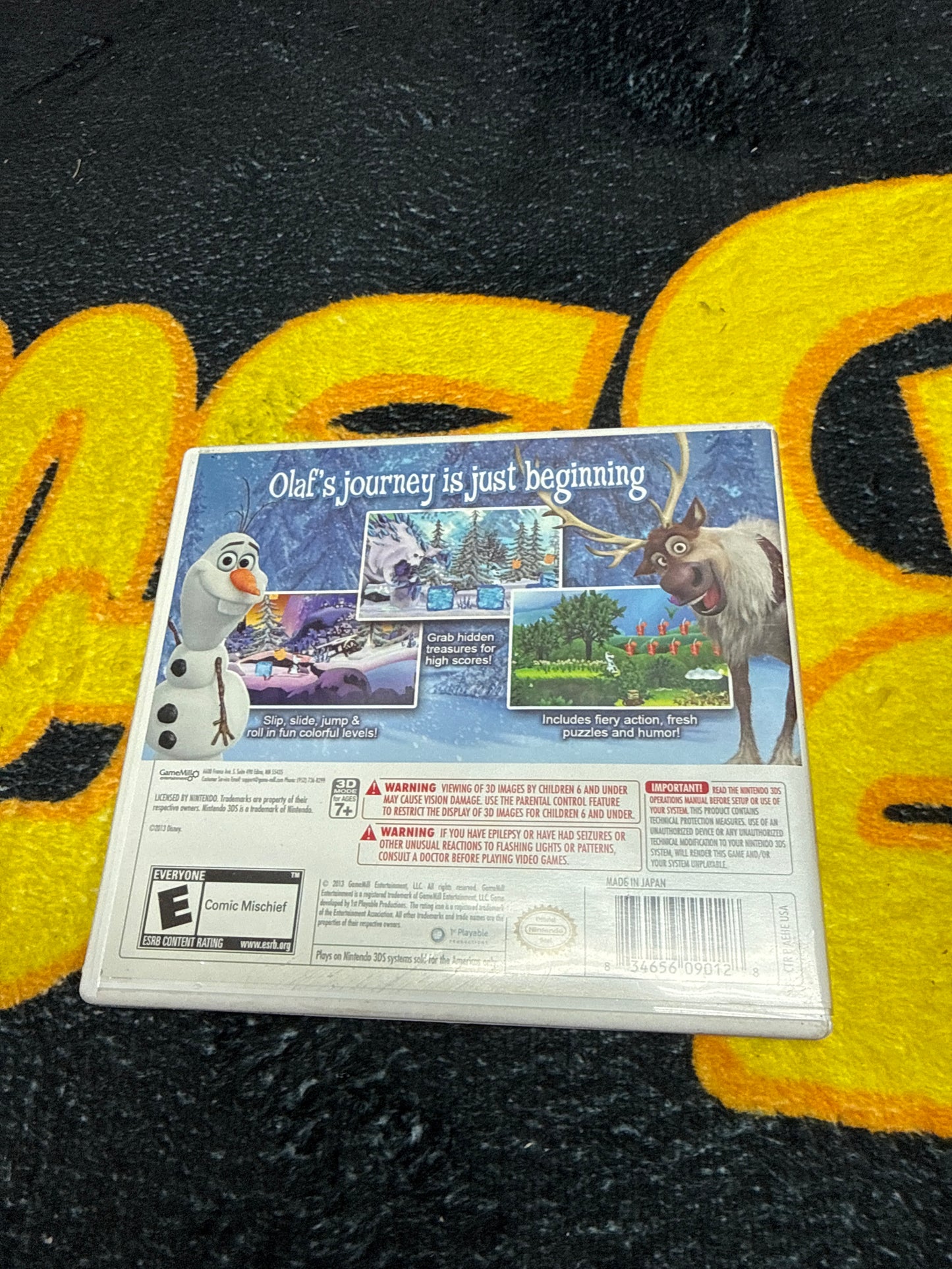 Frozen Olaf’s Quest for Nintendo 3DS (Used)