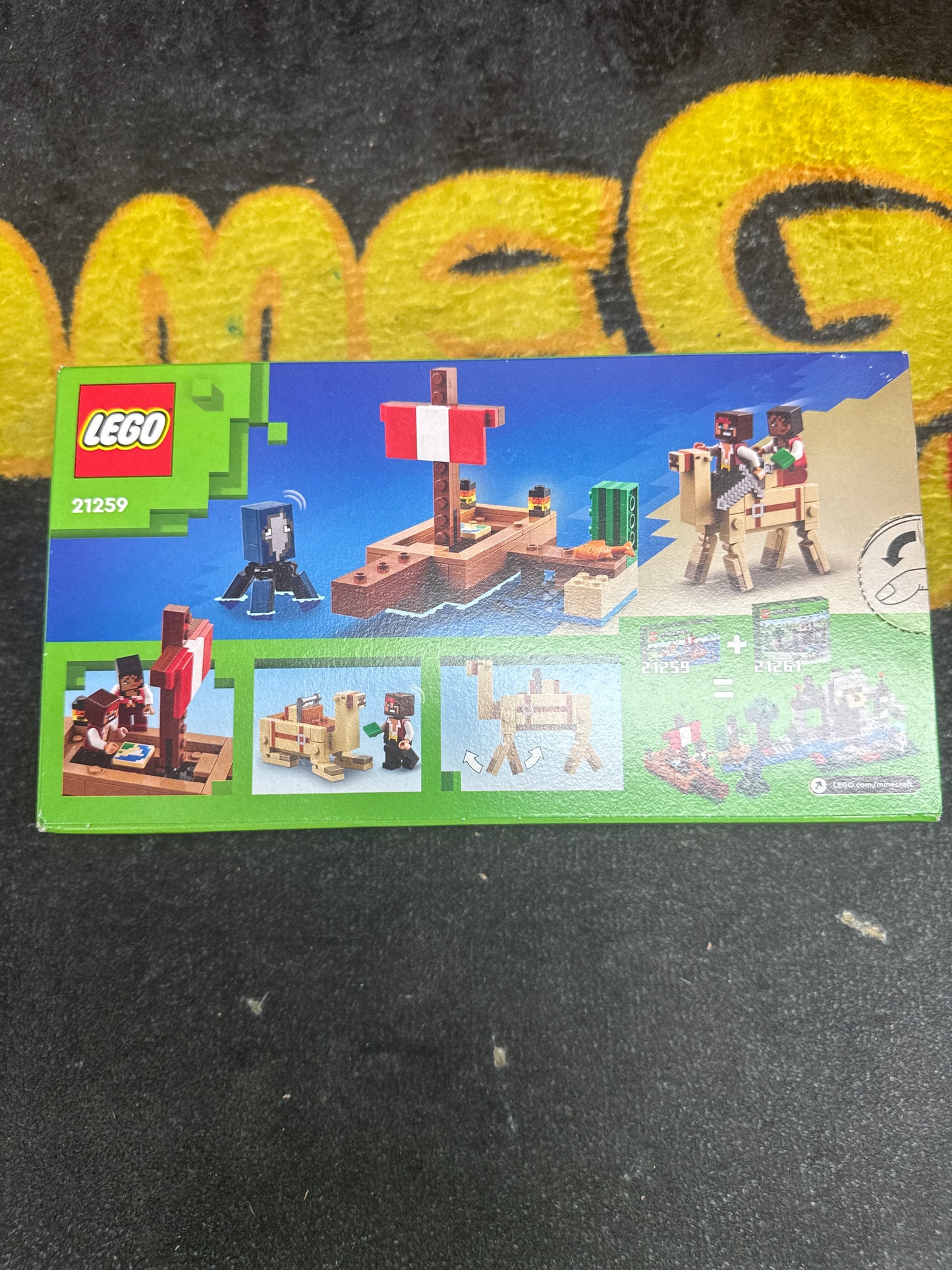 Minecraft The Pirate Ship Voyage Lego 21259 (New)