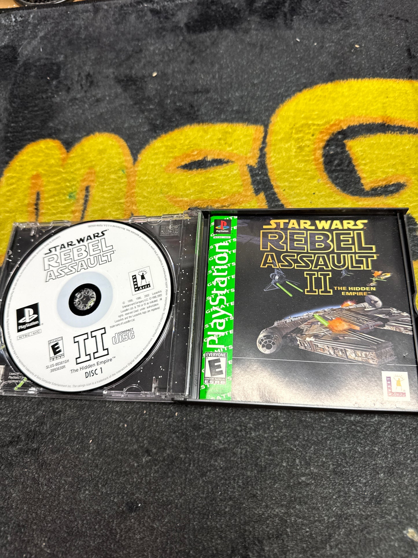 Star Wars Rebel Assault II (Greatest Hits) for Sony PlayStation (Used)