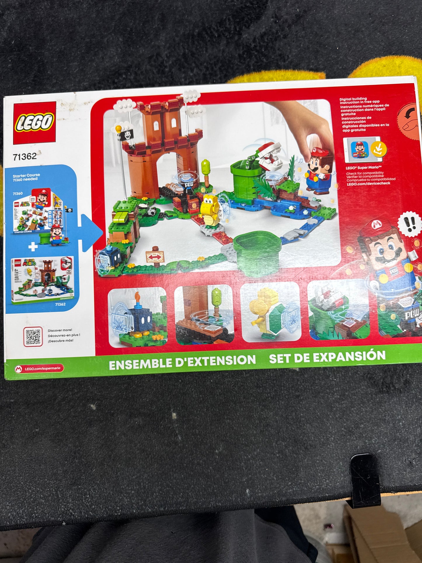 Super Mario Guarded Fortress Lego 71362 (New)
