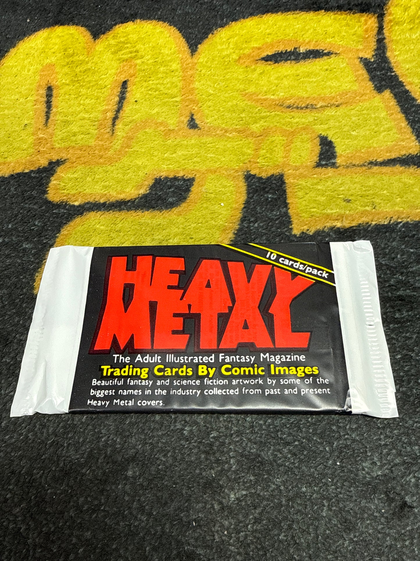 Heavy Metal Trading Cards (1991) Unopened Pack of 10 Cards (New)