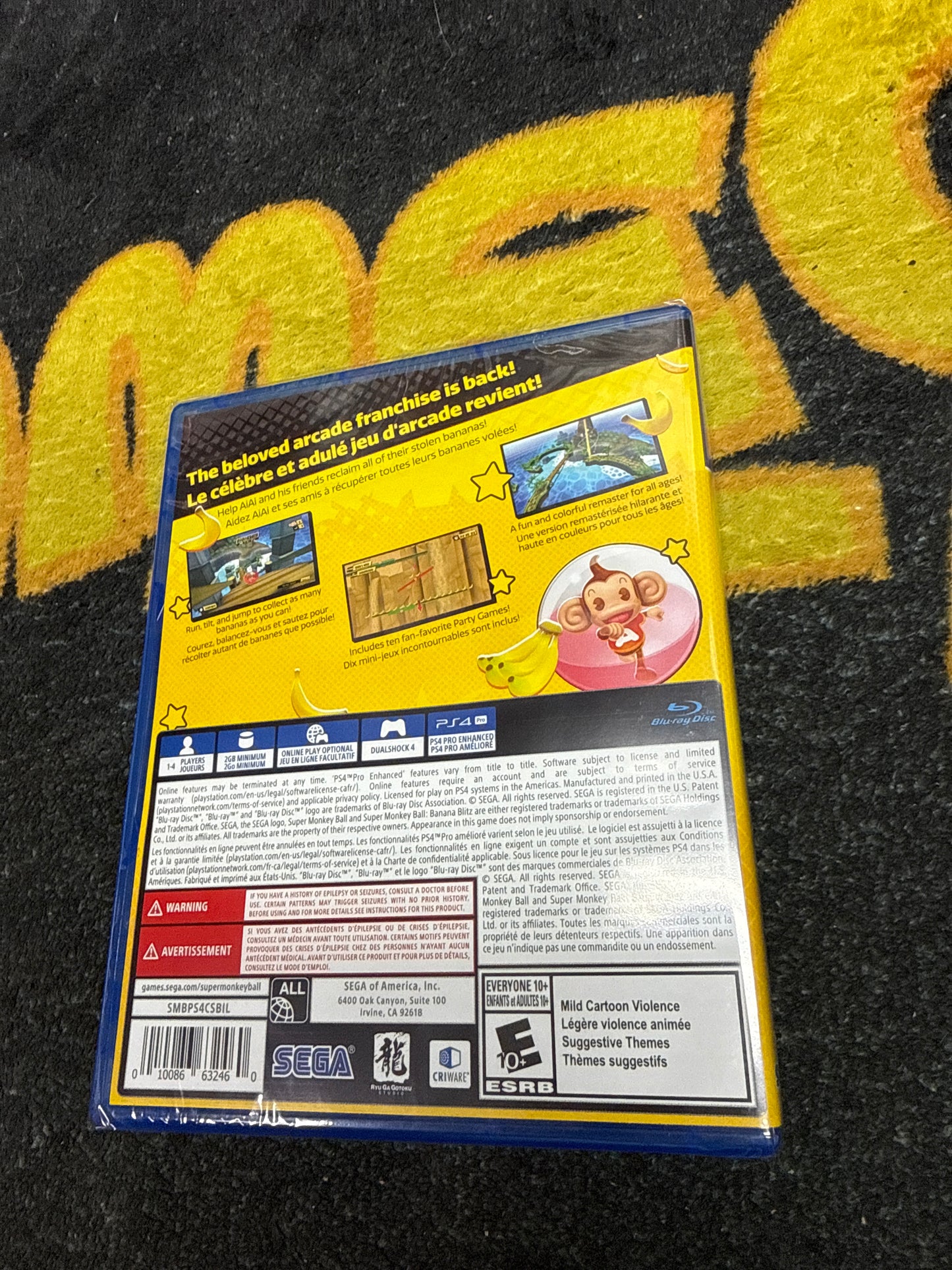 Super Monkey Ball Banana Blitz HD (New) for Sony PlayStation 4