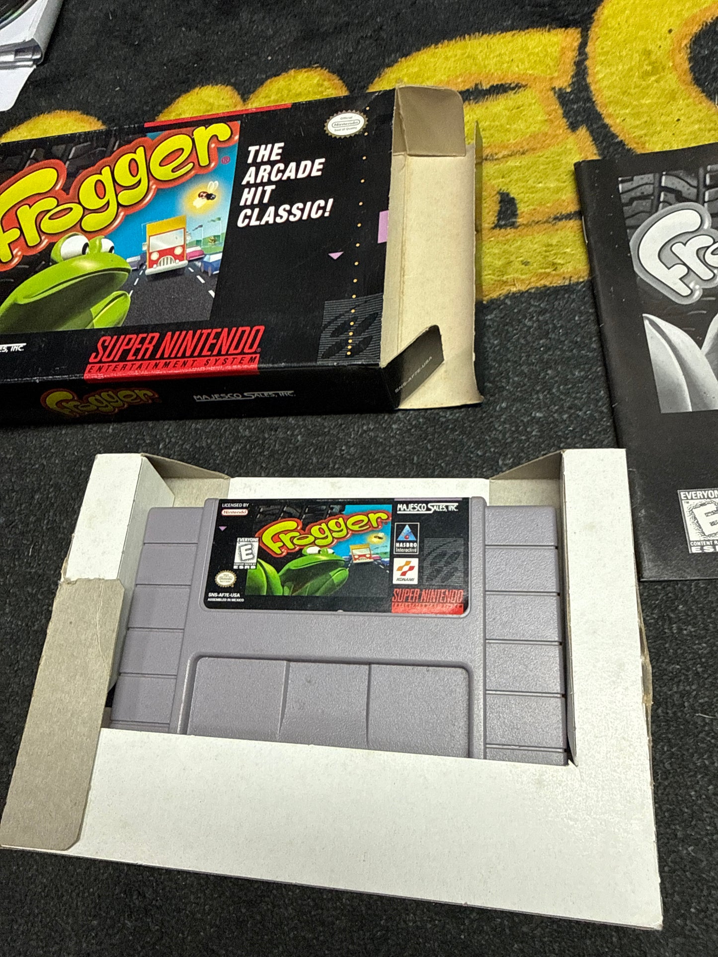 Frogger for Super Nintendo SNES (Used)