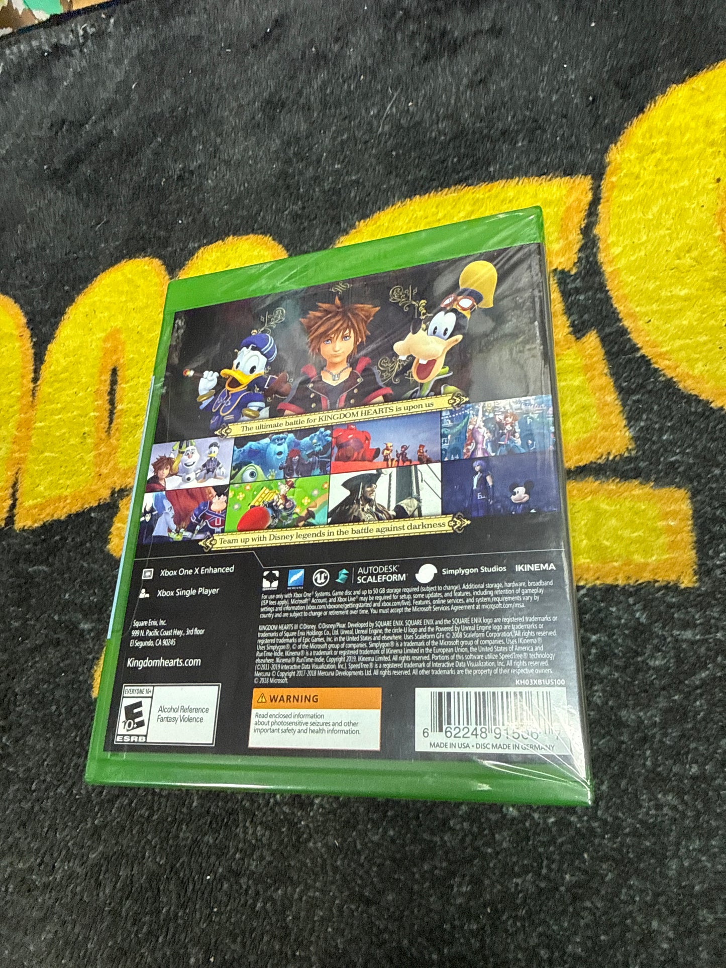 Kingdom Hearts III 3 (New) for Microsoft Xbox One