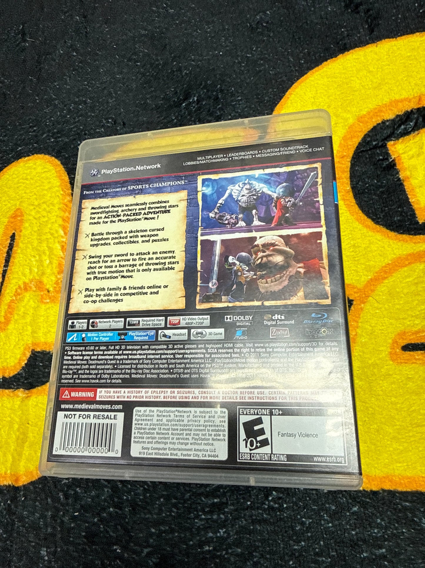 Medieval Moves for Sony PlayStation 3 (Used)