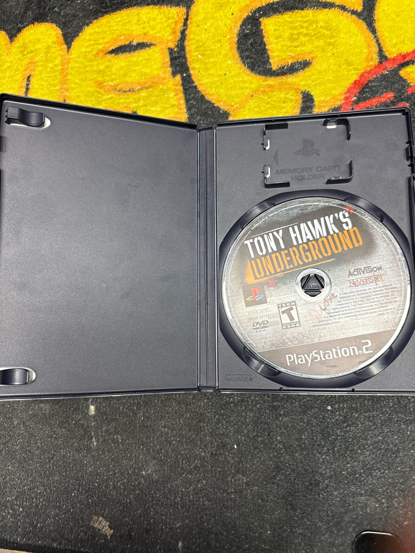 Tony Hawk’s Underground for Sony PlayStation 2 (Used)