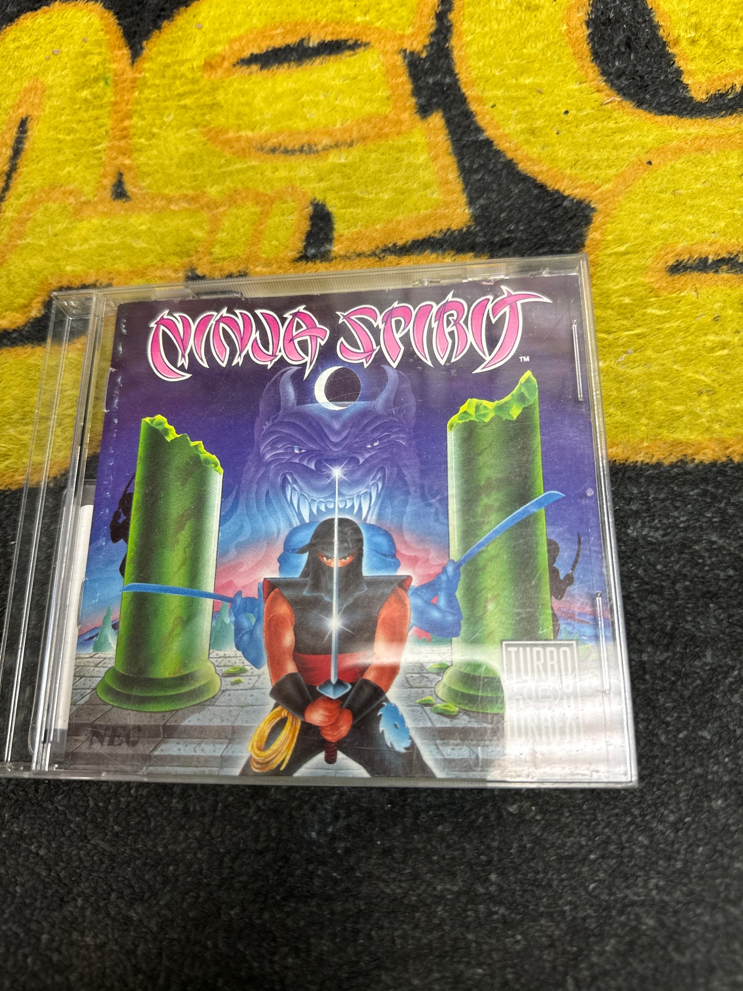 Ninja Spirit with Instructions for Turbografx 16 (Used)