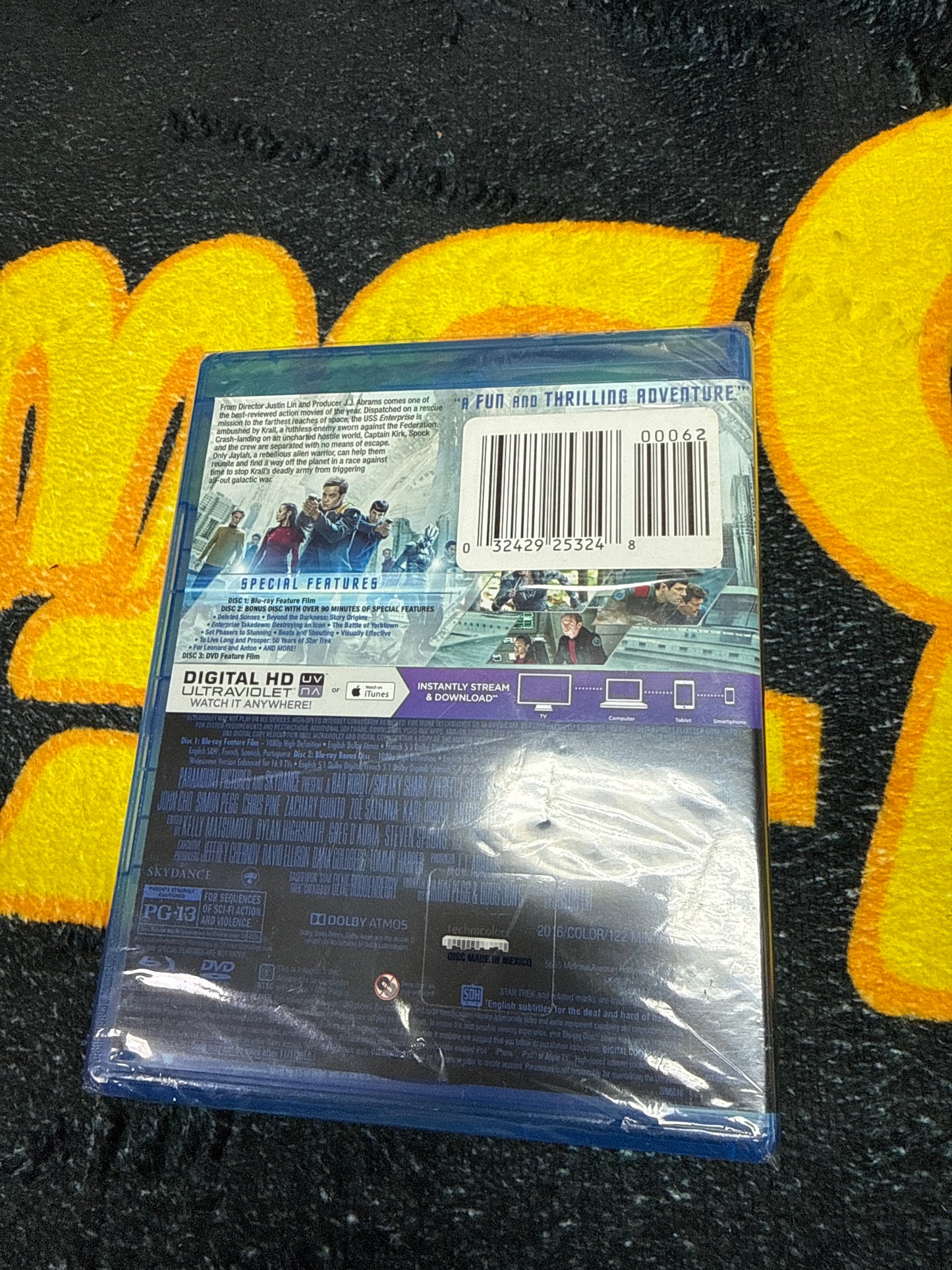 Star Trek Beyond Target Exclusive Blu Ray + DVD (New)