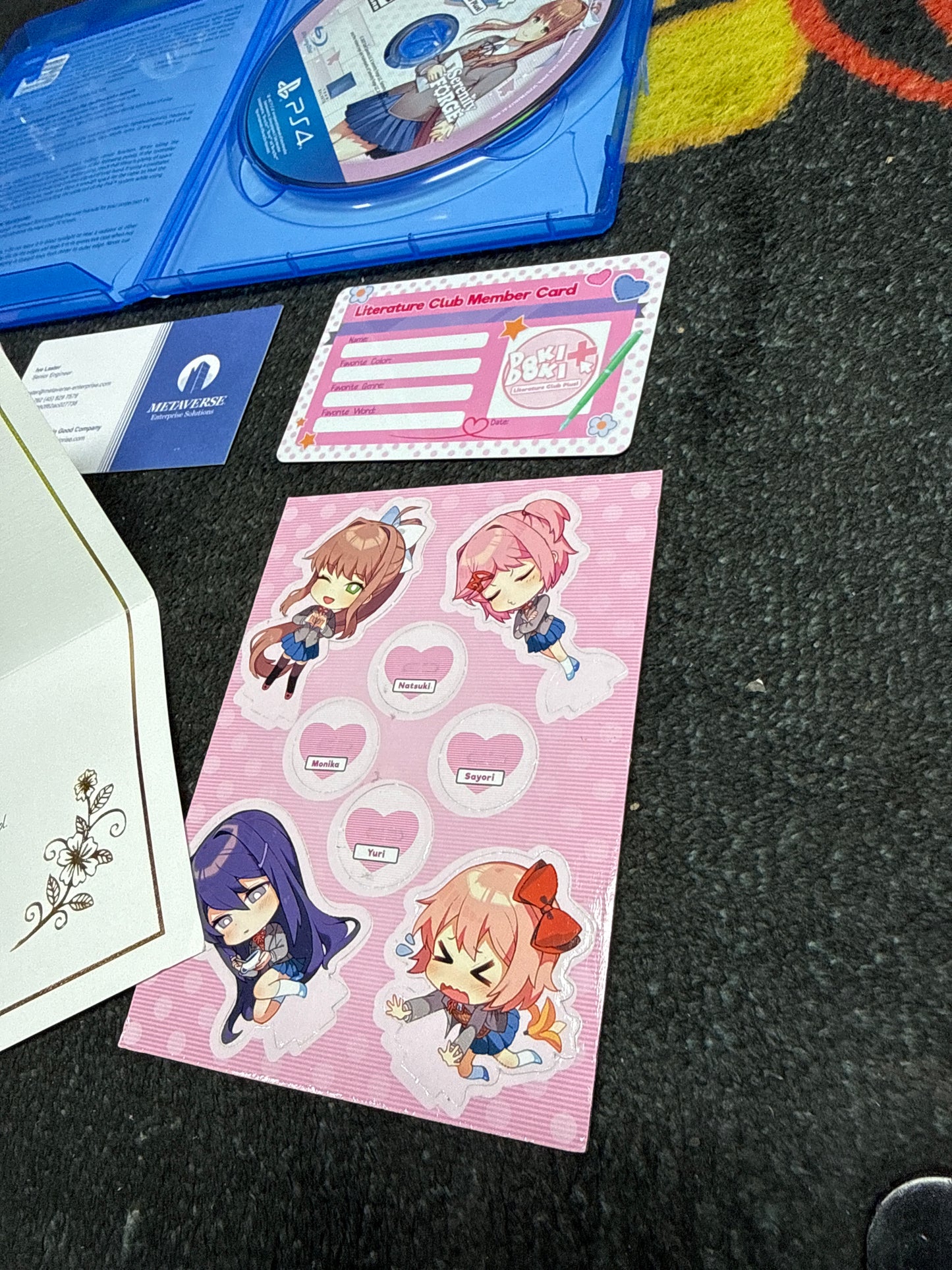 Doki Doki Lierature Club Plus! for Sony PlayStation 4 (Like New)