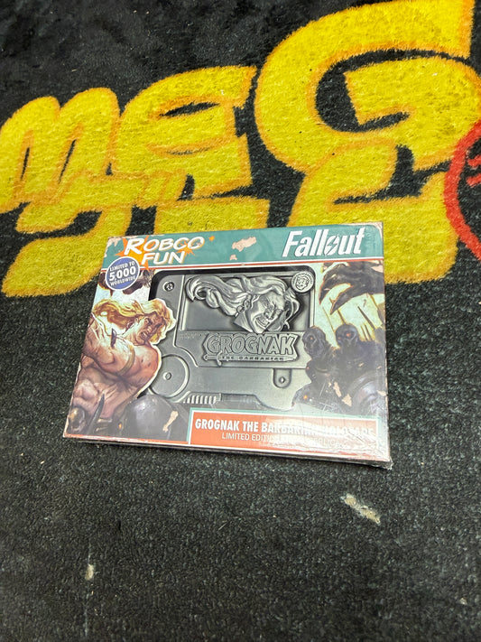 Fallout Grognak the Barbarian Holotape Metal Limited Edition (New)
