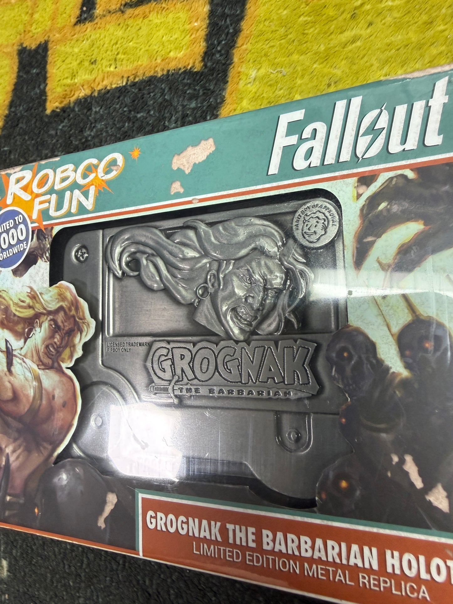 Fallout Grognak the Barbarian Holotape Metal Limited Edition (New)