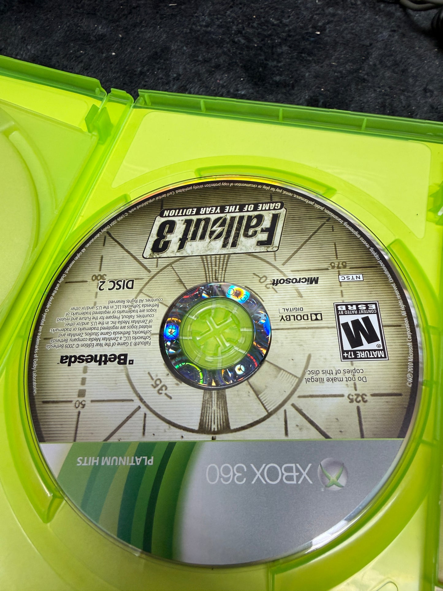 Fallout 3 Game of the Year GameStop Exclusive Edition (Used) Great Condition