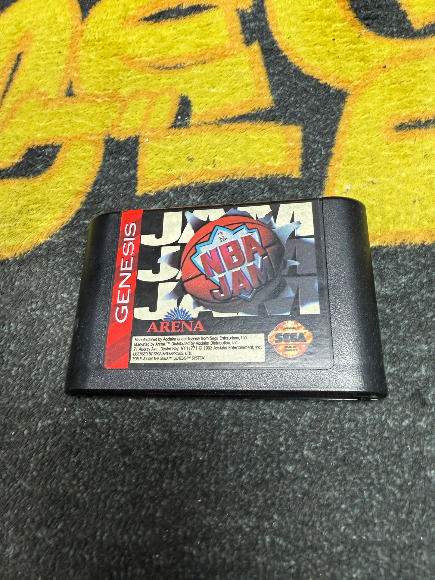 NBA Jam for Sega Genesis (Used)