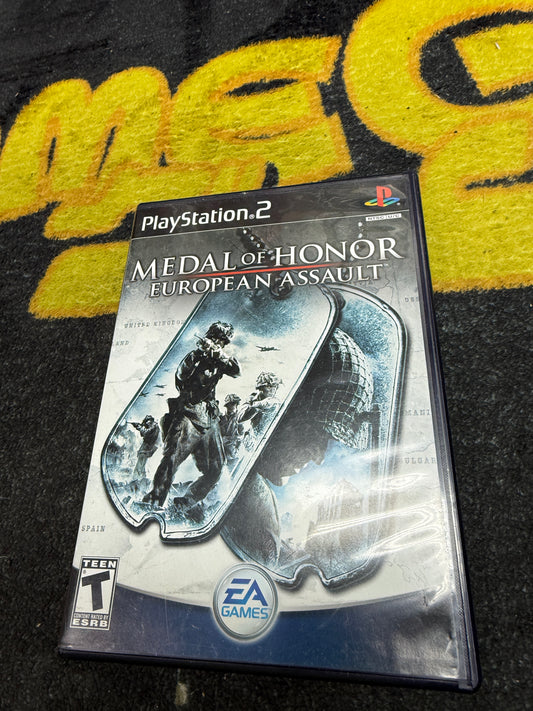 Medal of Honor European Assault for Sony PlayStation 2 (Used)