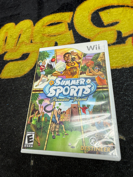 Summer Sports Paradise Island for Nintendo Wii (Used)