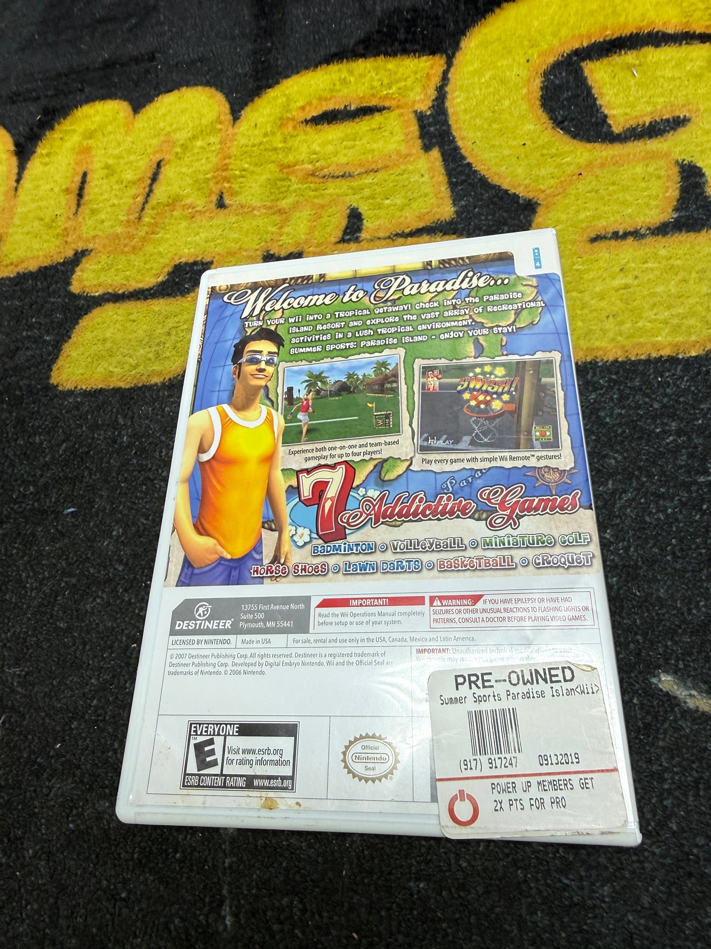 Summer Sports Paradise Island for Nintendo Wii (Used)