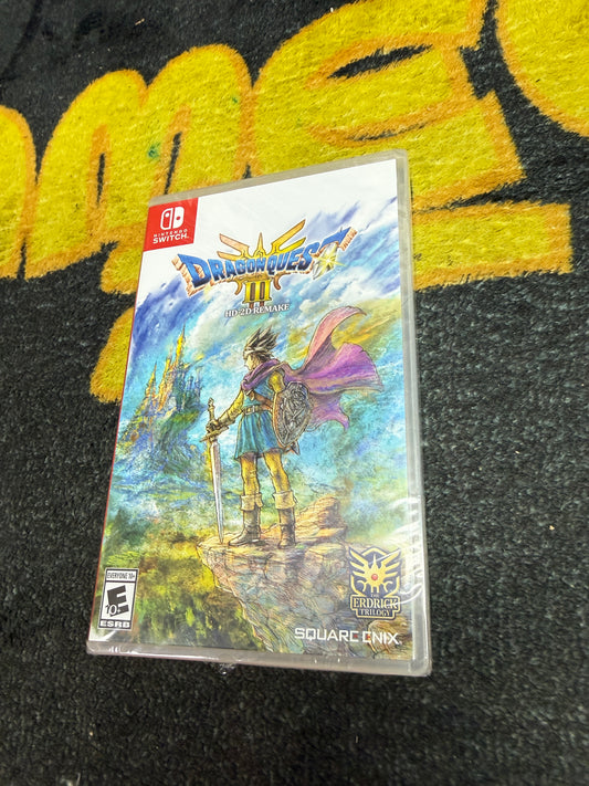 Dragon Quest III HD-2D Remake for Nintendo Switch (New)