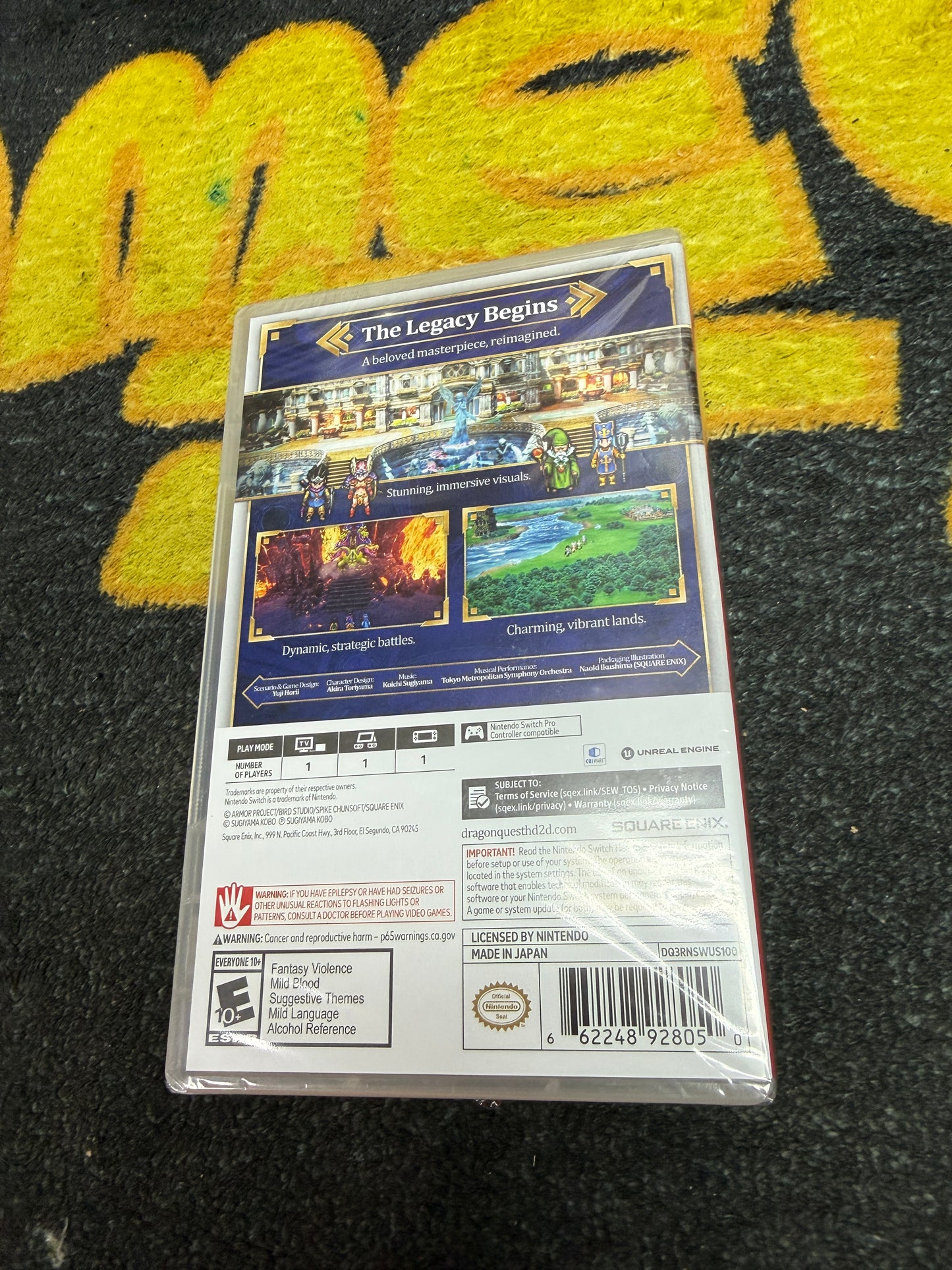 Dragon Quest III HD-2D Remake for Nintendo Switch (New)