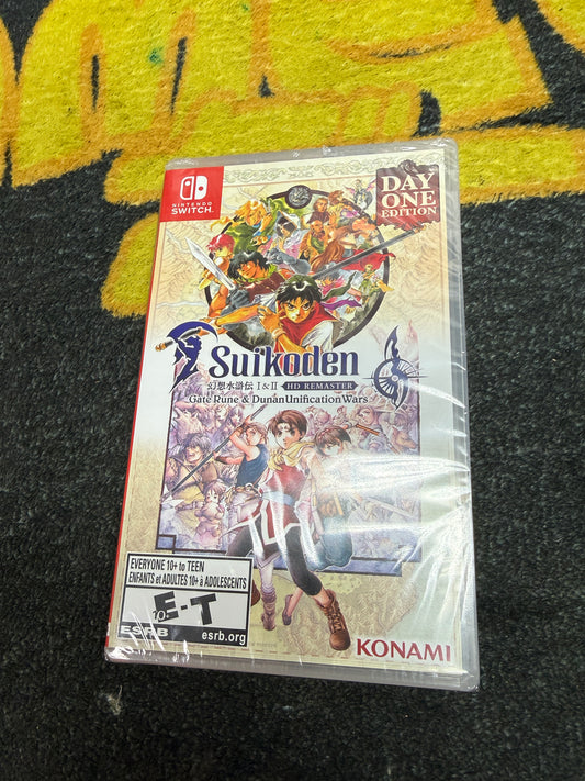 Suikoden I & II HD Remaster (Day One) for Nintendo Switch (New)
