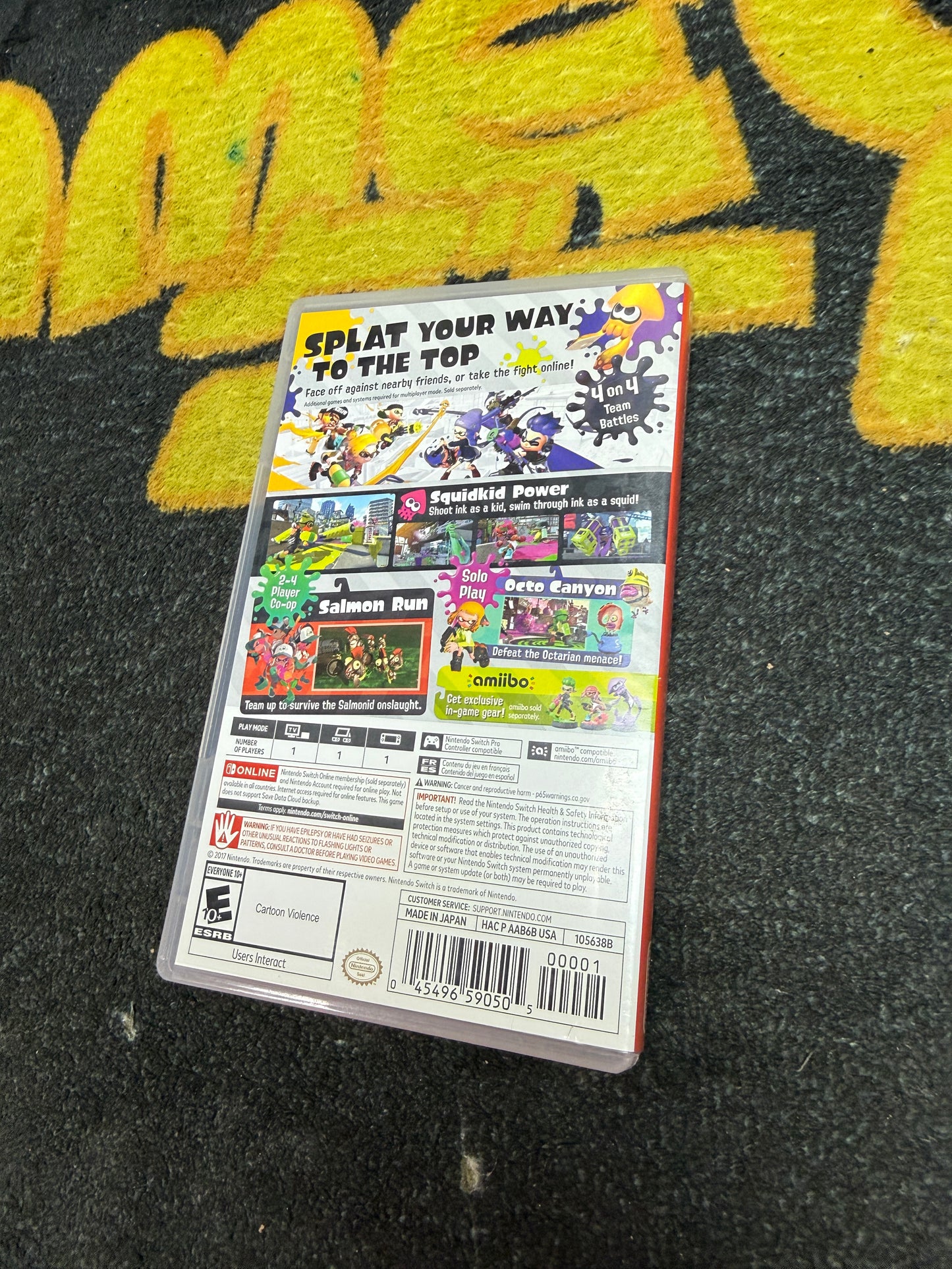 Splatoon 2 for Nintendo Switch (Used)