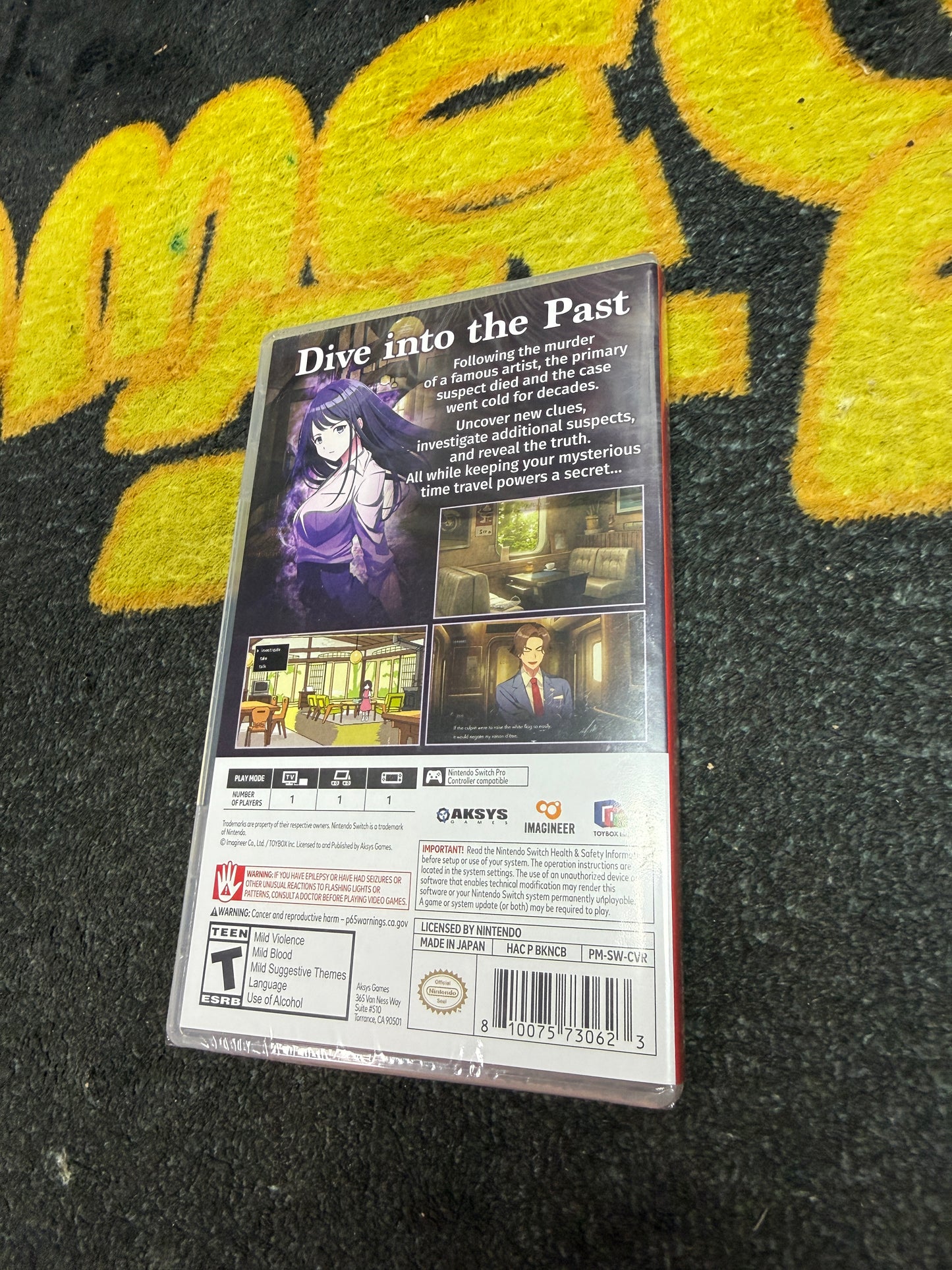 Path of Mystery A Brush with Death for Nintendo Switch (New)